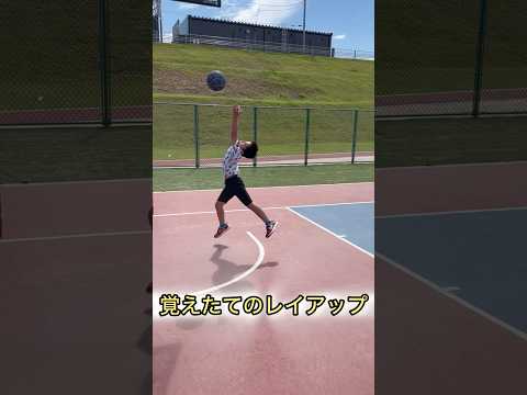 これが8歳児のレイアップや!!