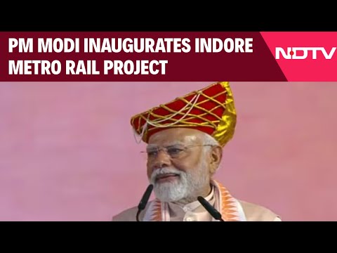 PM Modi MP Visit | PM Modi Inaugurates Indore Metro Rail Project, Satna And Datia Airports