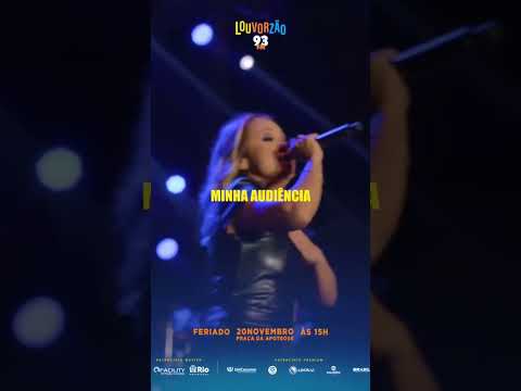 Está cada vez mais perto! Dia 20 vamos juntos adorar e exaltar ao Senhor no #Louvorzão93FM #Shorts