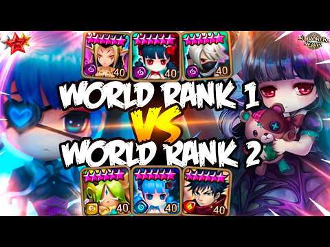 WORLD RANK 1 vs WORLD RANK 2 (BO5) - Summoners War