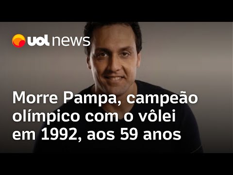 Morre Pampa, campeão olímpico com o vôlei em 1992, aos 59 anos