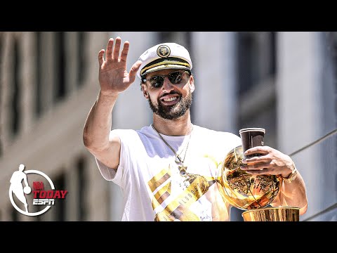 Klay Thompson; The MVP of the Warriors Championship parade?  | NBA Today video clip