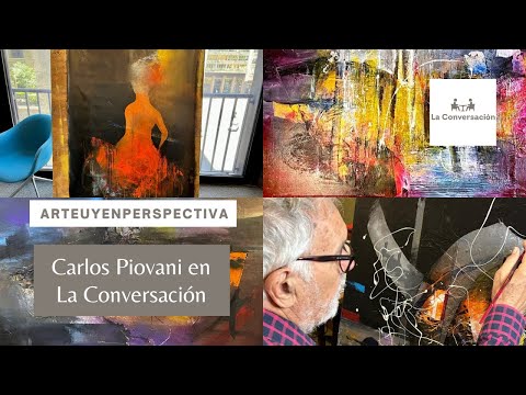 ArteUyEnPerspectiva: El pintor Carlos Piovani y sus superficies para los paseos de la fantasía