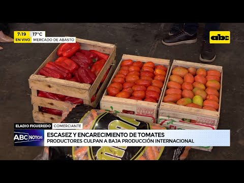Abasto: escasez y encarecimiento de tomates