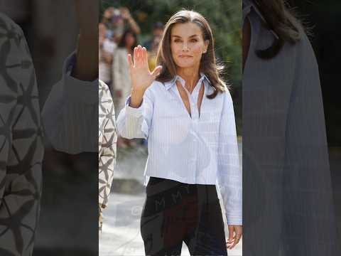 Fiesta insiste en que la reina Letizia es de sangre azul #reinaletizia #reyfelipe