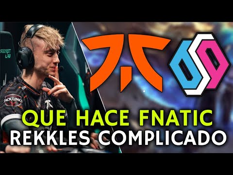 ¿QUE LE ESTA PASANDO REKKLES? *TEAM BDS VS FNATIC* ESTO NO PINTA NADA BIEN LEC 2023