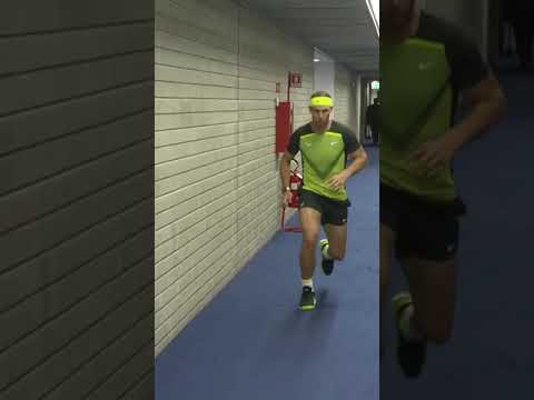 Rafael Nadal Iconic Pre-Match Routine!