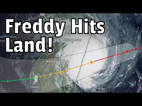 Cyclone Freddy Makes Landfall!