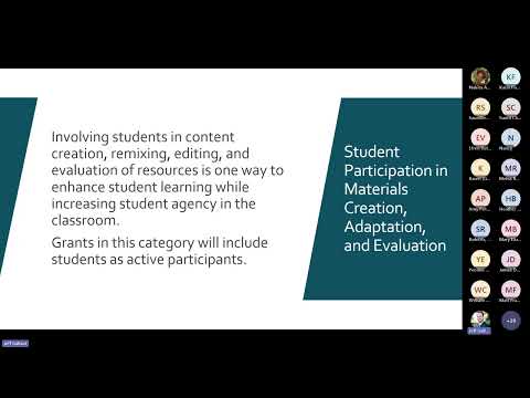 Affordable Materials Grants Round 24 Interest Meeting