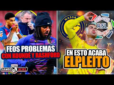 Revelan feos problemas con Koundé y Rashford| En esto acaba pleito de CR7| ¿Luis Enrique al Madrid?