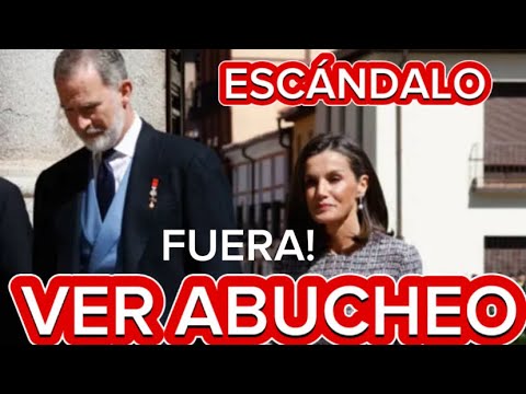 ABUCHEÓ GORDO CON LA REINA LETIZIA Y FELIPE EN PREMIOS CERVANTES PRESENTES EN LA ENTREGA DE PREMIOS