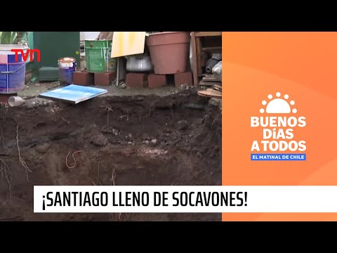 Después de la lluvia: ¡Santiago lleno de socavones!  | Buenos días a todos