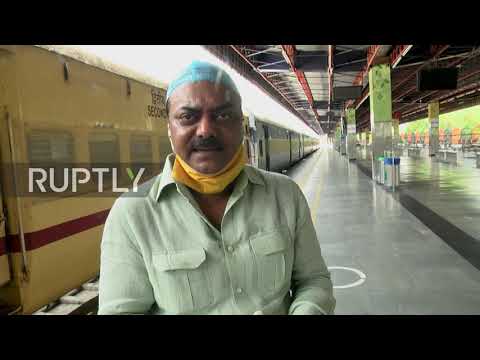 India: Delhi railway station converts sleeper coaches into COVID isolation facilities