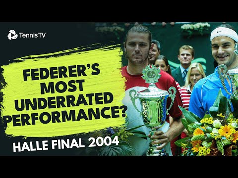 Roger Federer's Most Underrated Performance? | Federer vs Fish: Halle Final 2004 Highlights