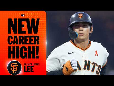 이정후, 9호 홈런으로 MLB 통산 신기록을 세웠습니다!