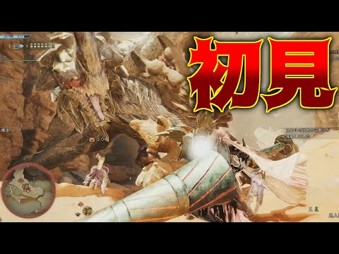 【初見】新セルレギオスと鍔迫り合いできるの熱すぎるww【モンハンワイルズ】