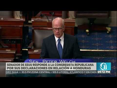 ON ESTELAR l Senador de EE.UU responde a congresista republicana por declaraciones sobre Honduras