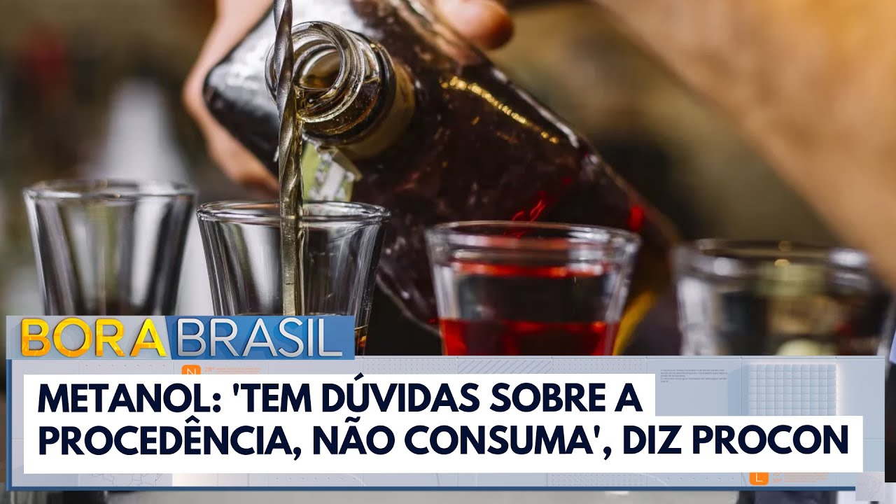 Metanol Tem dúvidas sobre a procedência não consuma diz diretor do Procon