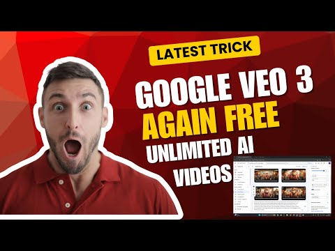 Google VEO 3 Again Free / Latest Trick / Hurry up / Make Unlimited AI Videos   #veo3