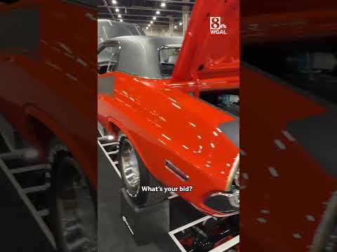 Hemi Orange 1970 Dodge Challenger ready to roll at Mecum Harrisburg