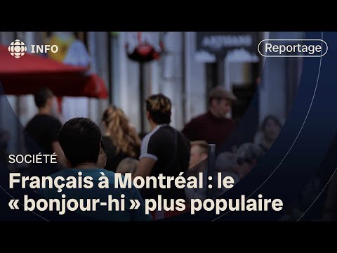 « Bonjour-hi » : le taux d’accueil en français recule à Montréal