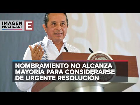 Frenan en San Lázaro la designación de Carlos Joaquín González como embajador de Canadá