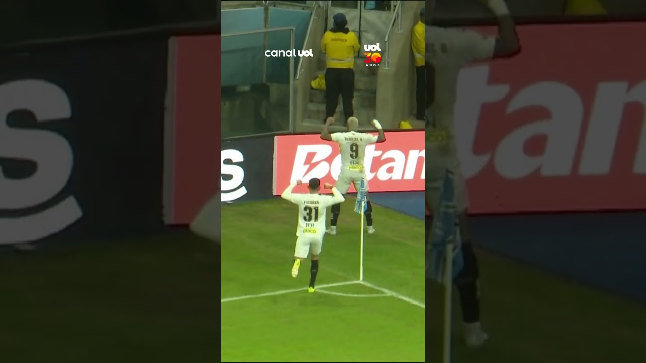 O GABIGOL ATÉ FEZ DOIS, MAS O GRÊMIO VIROU CONTRA O SANTOS PELO BRASILEIRÃO