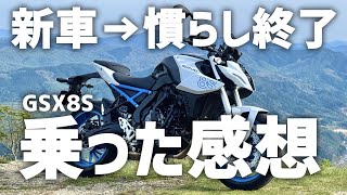 【レビュー】GSX8Sって実際どうなの？新車→慣らし終了まで乗って感じたことをオーナーが紹介！#モトブログ #GSX8S