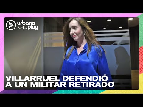 Villarruel defendió en redes a un militar retirado que subió un video de un Falcon verde #TodoPasa