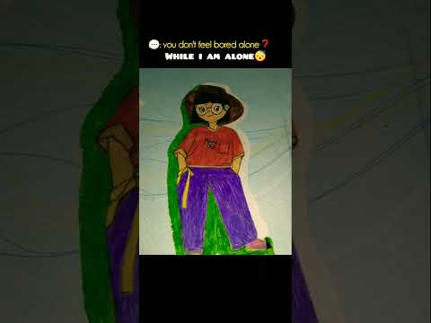 🤭😴 #shorts #drawing #creative #art #artist #funny #funnyart #ytshorts #new #beautiful