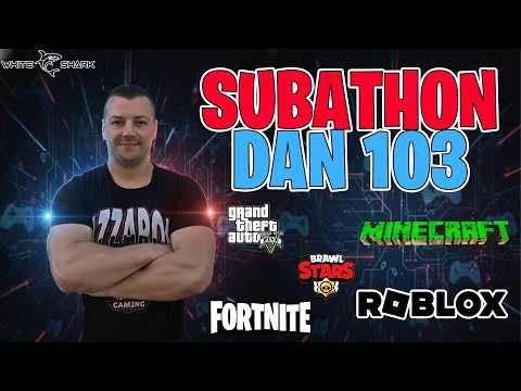 AZZATHON / SUBATHON DAN 103. Among US, Brawl, Fortnite