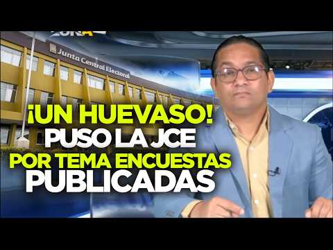 ¡LA JUNTA PUSO UN HUEVASOO! No hay forma de que se detenga la publicación de encuestas