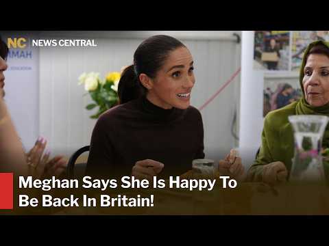 Meghan Says She’s Happy to Be Back in Britain as Prince Harry Joins Her in Nottingham | AC1Z