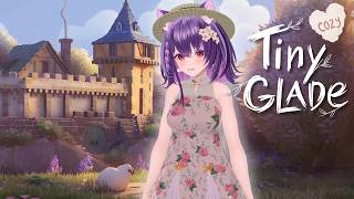 【TINY GLADE】comfy building our purrito kingdom 💜【#AngyCatto | VOLs】