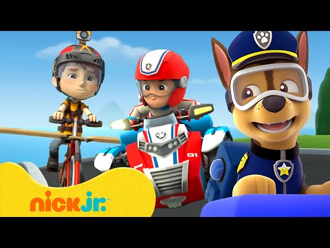 PAW Patrol Bike Rescues and Adventures! ? 10 Minutes | Nick Jr.