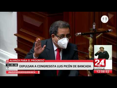 APP separó a congresista Luis Picón por su “cercanía a los intereses del actual Gobierno”