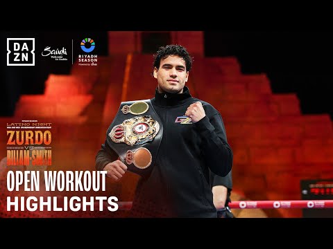 OPEN WORKOUT | RIYADH SEASON: LATINO NIGHT | GILBERTO ‘ZURDO’ RAMIREZ VS. CHRIS BILLAM-SMITH