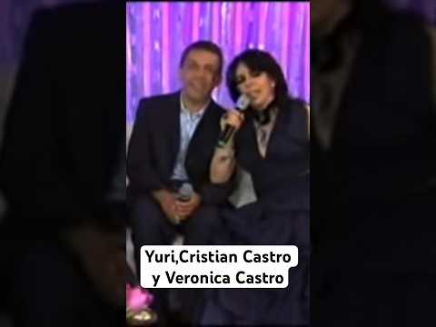 Verónica Castro le canta a Cristian la canción de sus travesuras cuando era pequeño pequeño ciclón