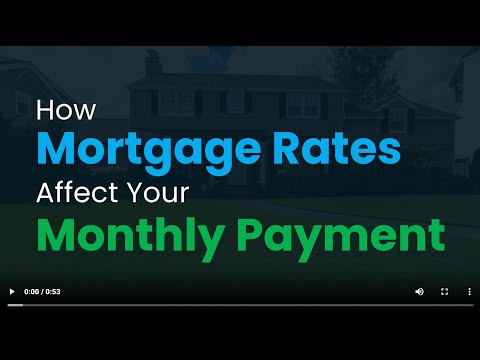 Florida Mortgage | How Mortgage Rates Affect Your Monthly Payment