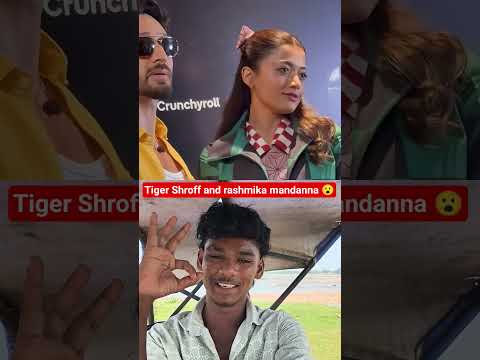tiger Shroff 💯and rashmika 👀 mandanna ⚡donon couple ki hot 🔥 #love #remix #explore #trending #facts