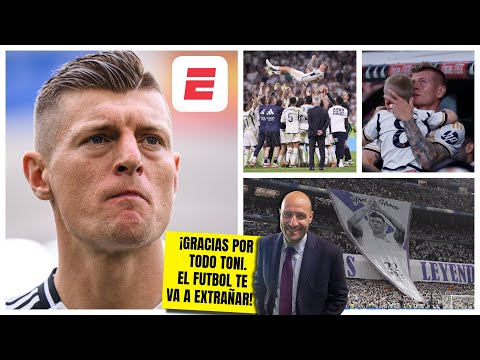 ADIÓS TONI No superamos la despedida de Kroos del fútbol. Lo revivimos con Martín Ainstein | La Liga