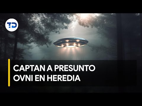 Captan en video a presunto OVNI, vecinos de Heredia están asustados