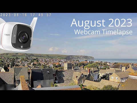 Click to view video Swanage Webcam Timelapse for August 2023