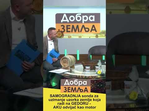 SAMOGRADNJA - SONDA za UZIMANJE UZORKA ZEMLJIŠTA koja RADI NA GEDORU #zemlja #selo #analiza