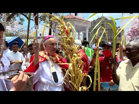 Católicos celebraron el Domingo de Ramos