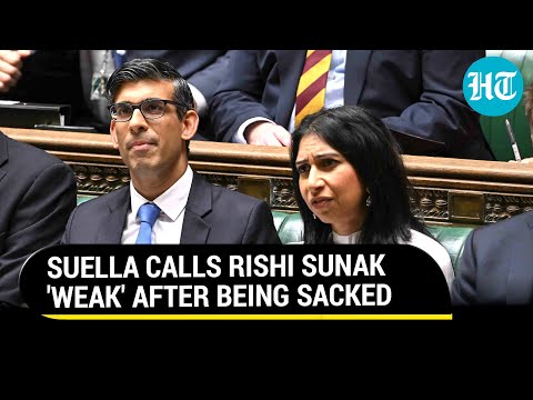 'You Failed': Suella Braverman Accuses Rishi Sunak Of 'Betrayal'; Calls Him Weak For Palestine Stand