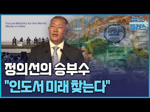 <strong>정의선</strong>, 인도서 승부수…20조 투입해 미래 거점 구축 / 한국경제TV뉴스