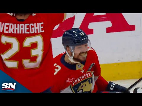 Panthers Reinhart Picks Bouchards Pocket And Wires One Past Skinner