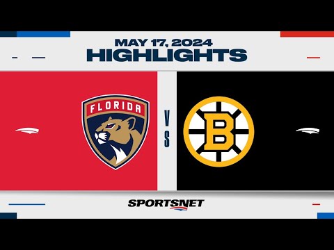 NHL Game 6 Highlights | Panthers vs. Bruins - May 17, 2024