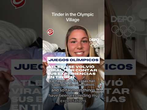 #JuegosOlímpicos2024: atleta se volvió viral por contar sus experiencias en #Tinder